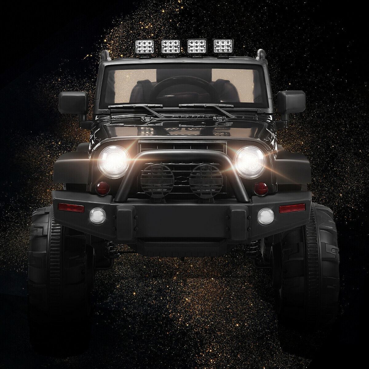 12V Kids Remote Control Riding Truck Car with LED Lights
