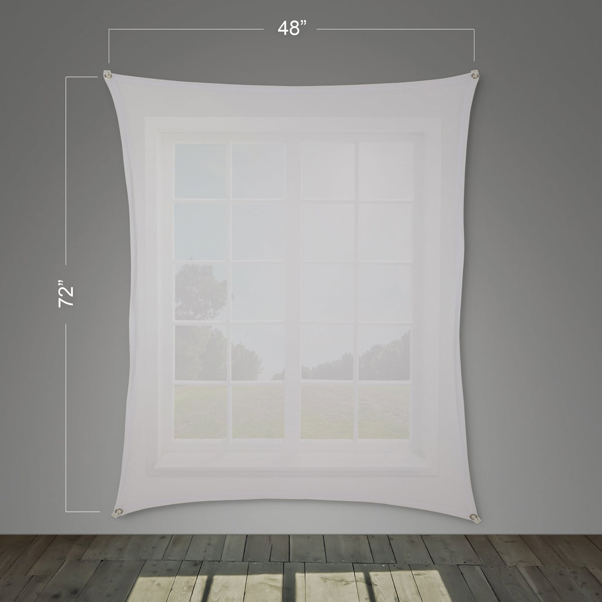 HoliScapes® USB Projector Kit - Halloween Vol 1 + Projector + 48" x 72" Projection Screen