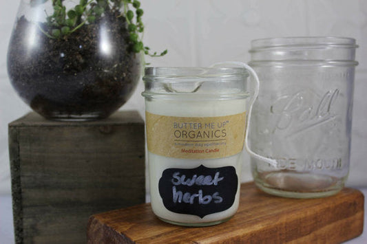 Soy Wax Essential Oil Candle Mason Jar Long Burn Aromatic