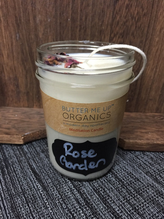 Soy Wax Essential Oil Candle Mason Jar Long Burn Aromatic
