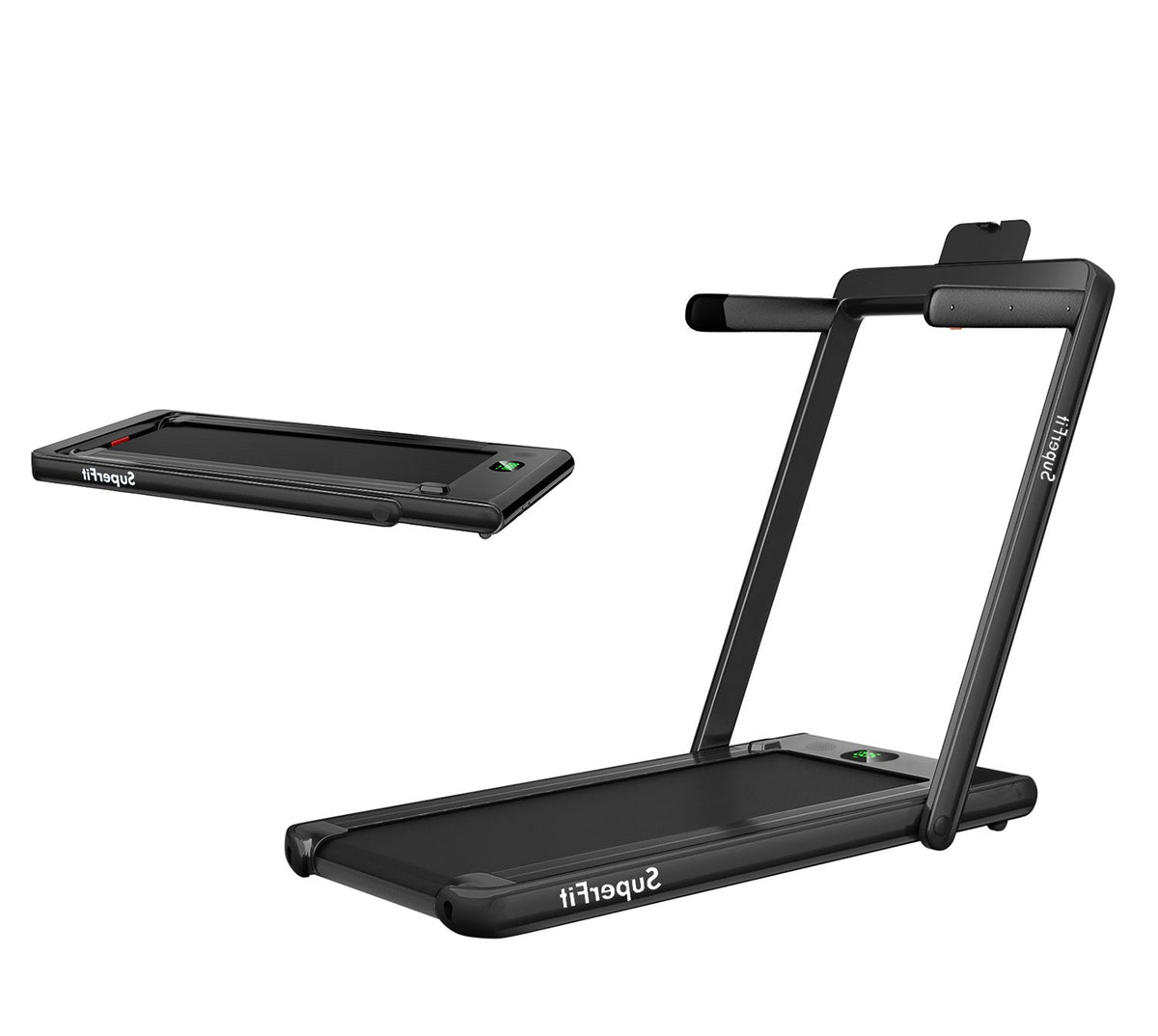 2.25HP 2 in 1 Folding Treadmill with APP Speaker Remote Control