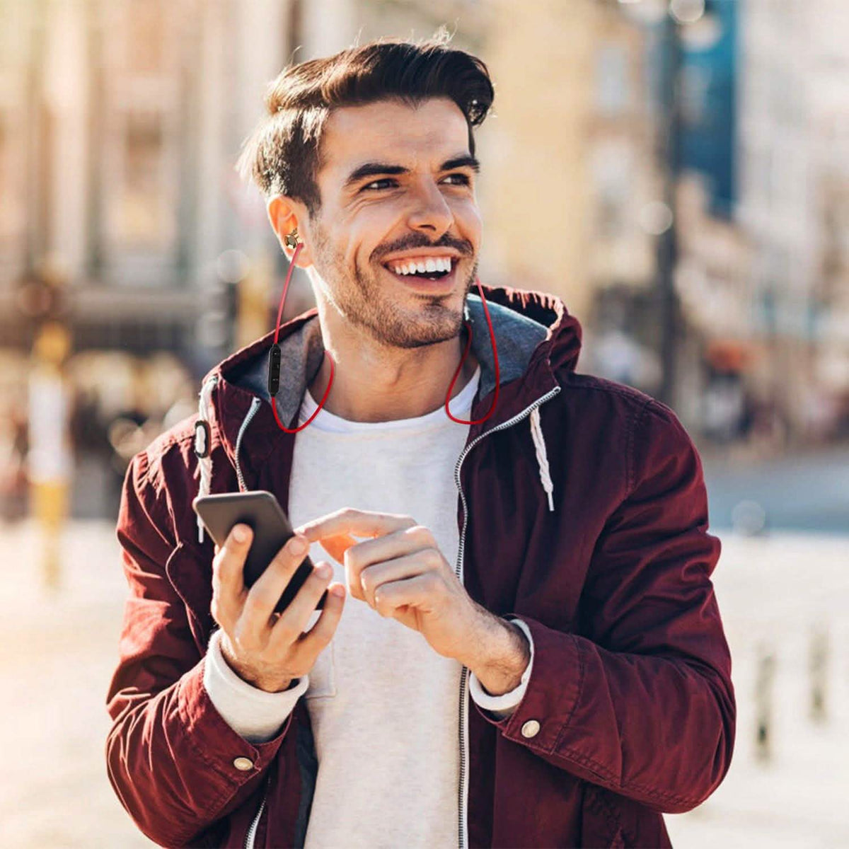 Auriculares internos inalámbricos deportivos V4.1