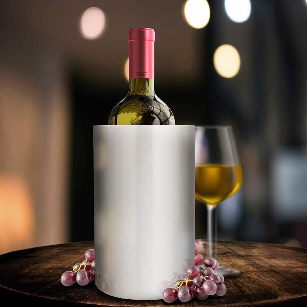 Enfriador de vino con aislamiento de doble pared de acero inoxidable