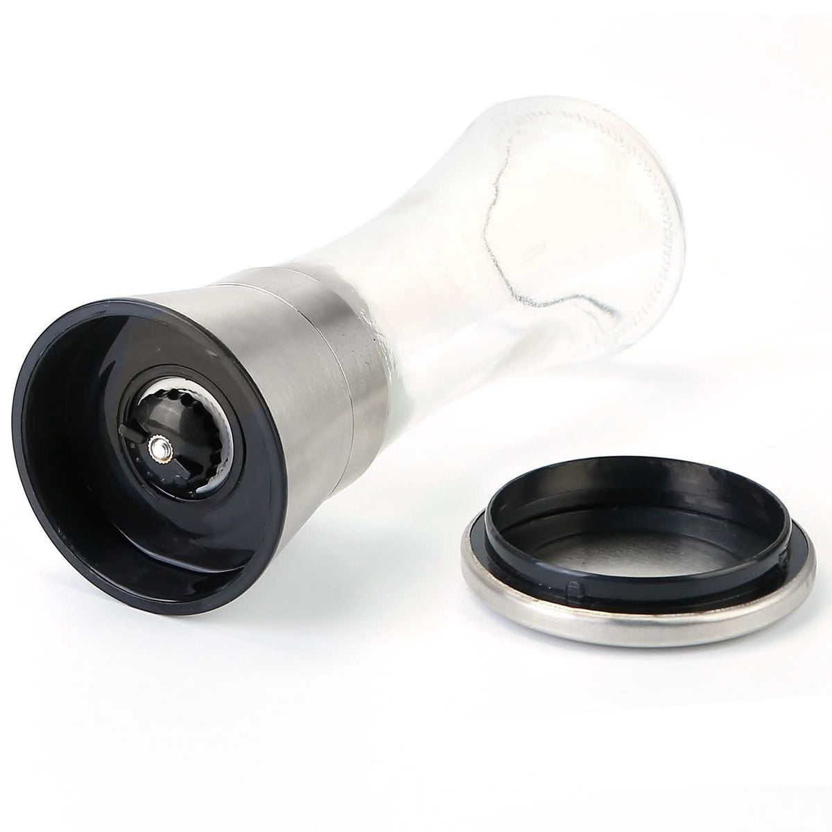 Stainless Steel Salt Pepper Grinder with Adjustable Coarseness