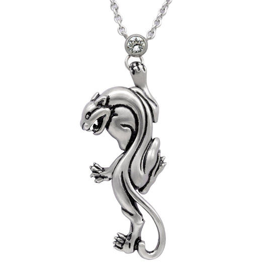 Steel Panther Necklace Stainless Steel Panther Pendant