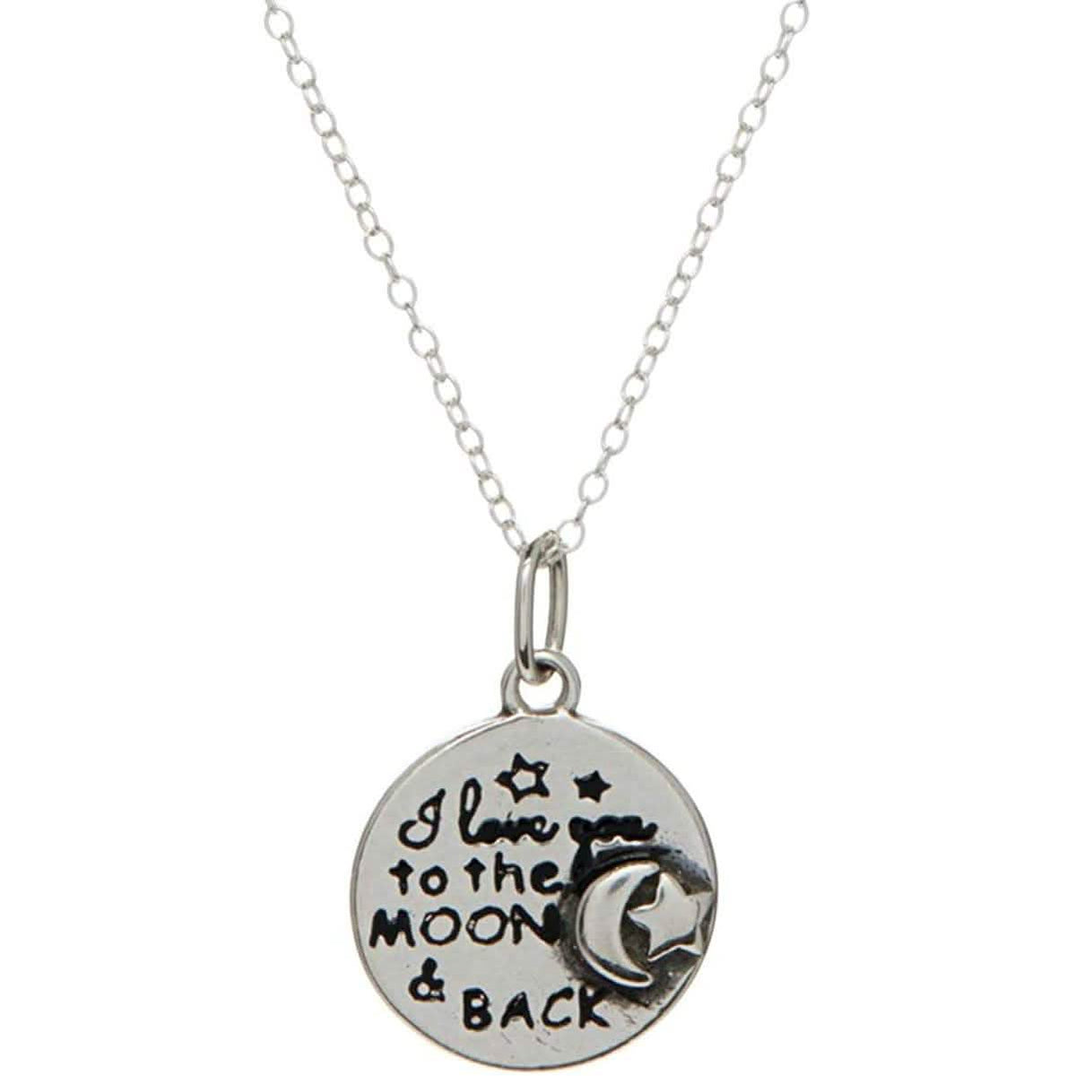 Sterling Silver Inspirational Pendant Necklace