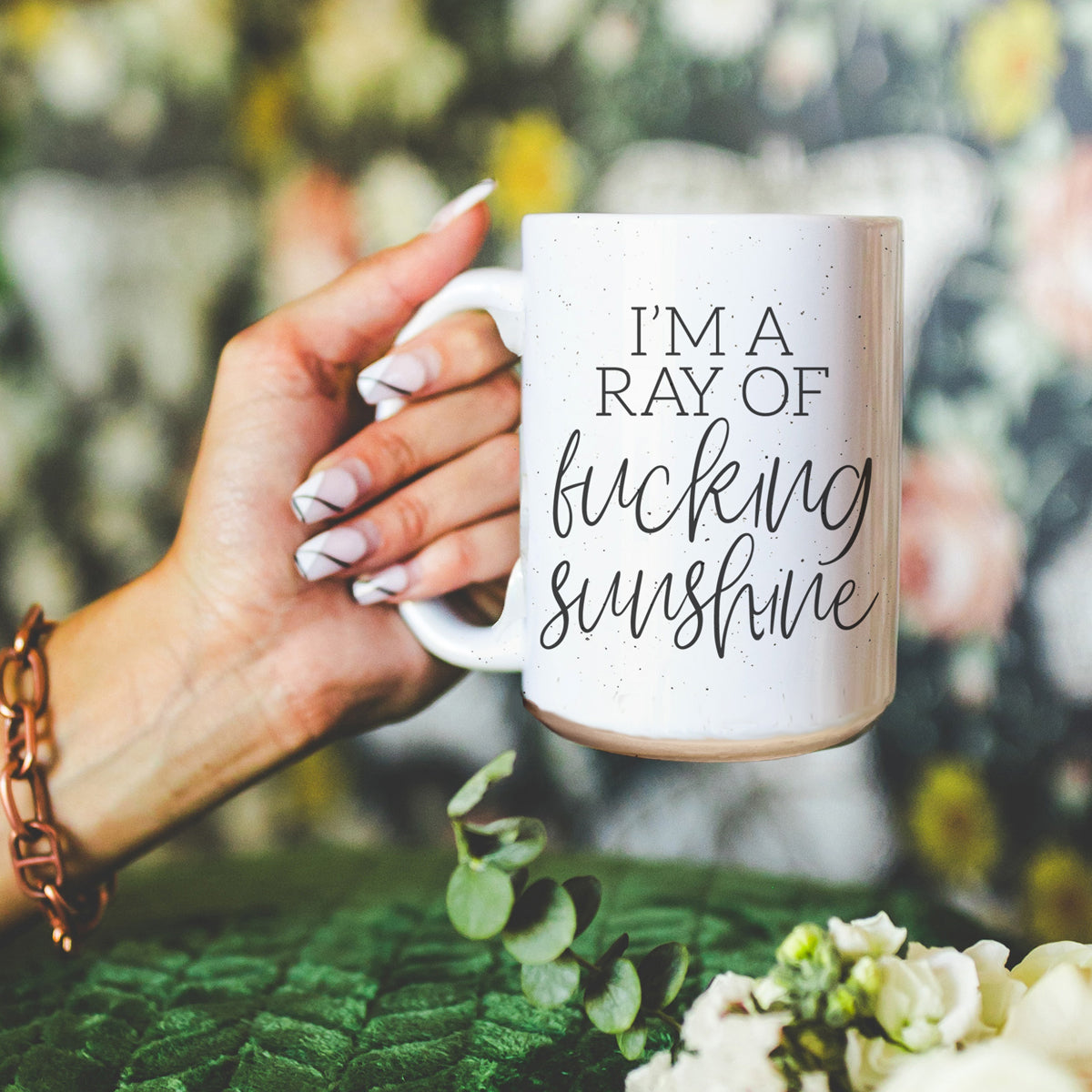 16oz Inspirational Ceramic Coffee Mug Motivational Morning Prayer Mug Sunrise Determination