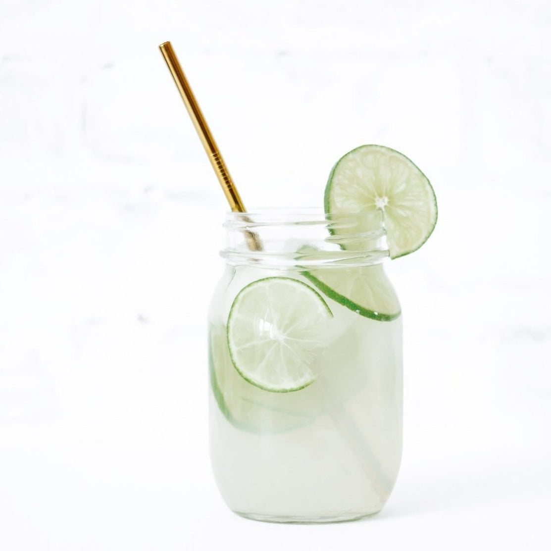 Stainless Steel Reusable Straw Set 5-Piece With Cleaner Bag Eco Dishwasher