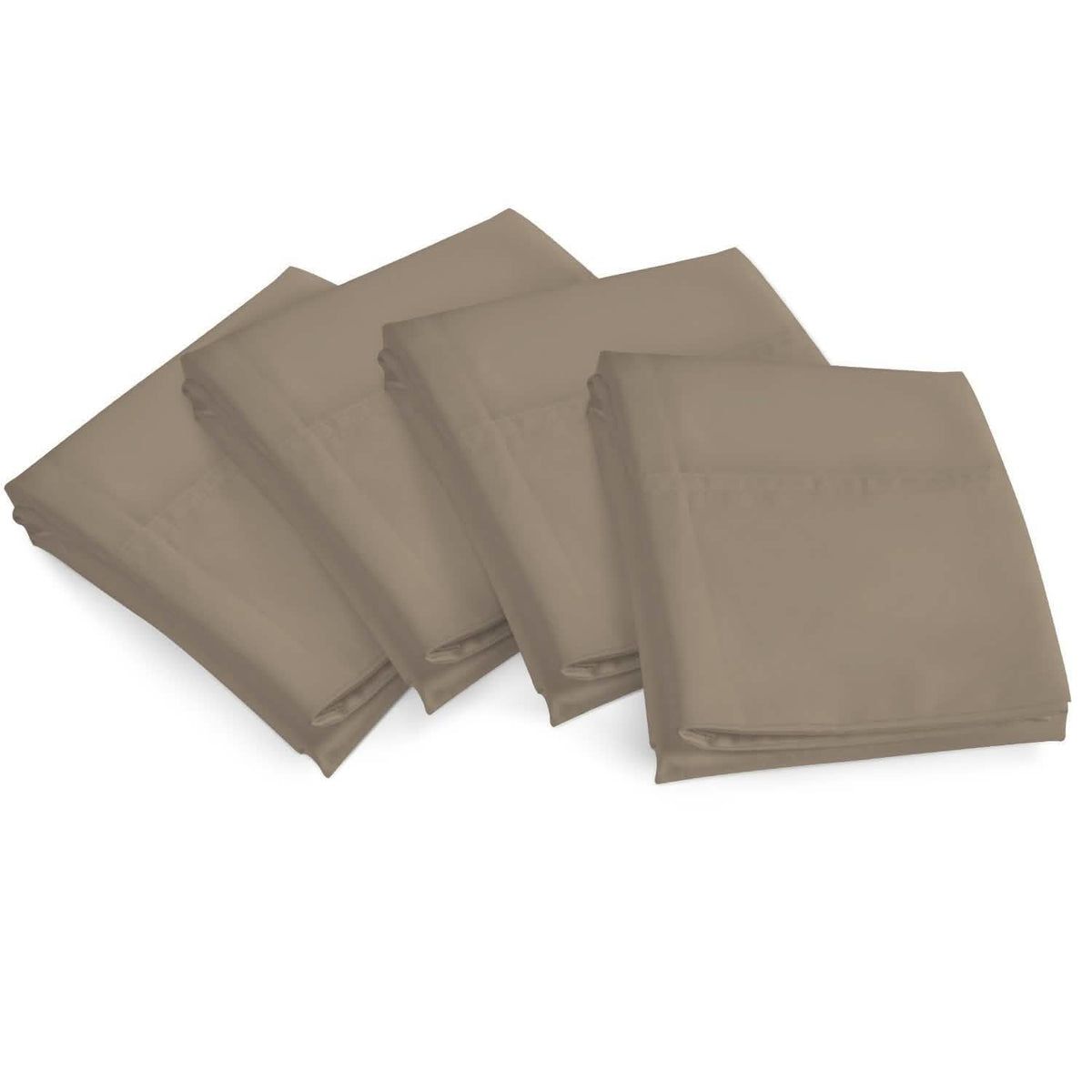 4-Piece Set: Bamboo Premium Ultra Soft Pillow Case - Assorted Sizes