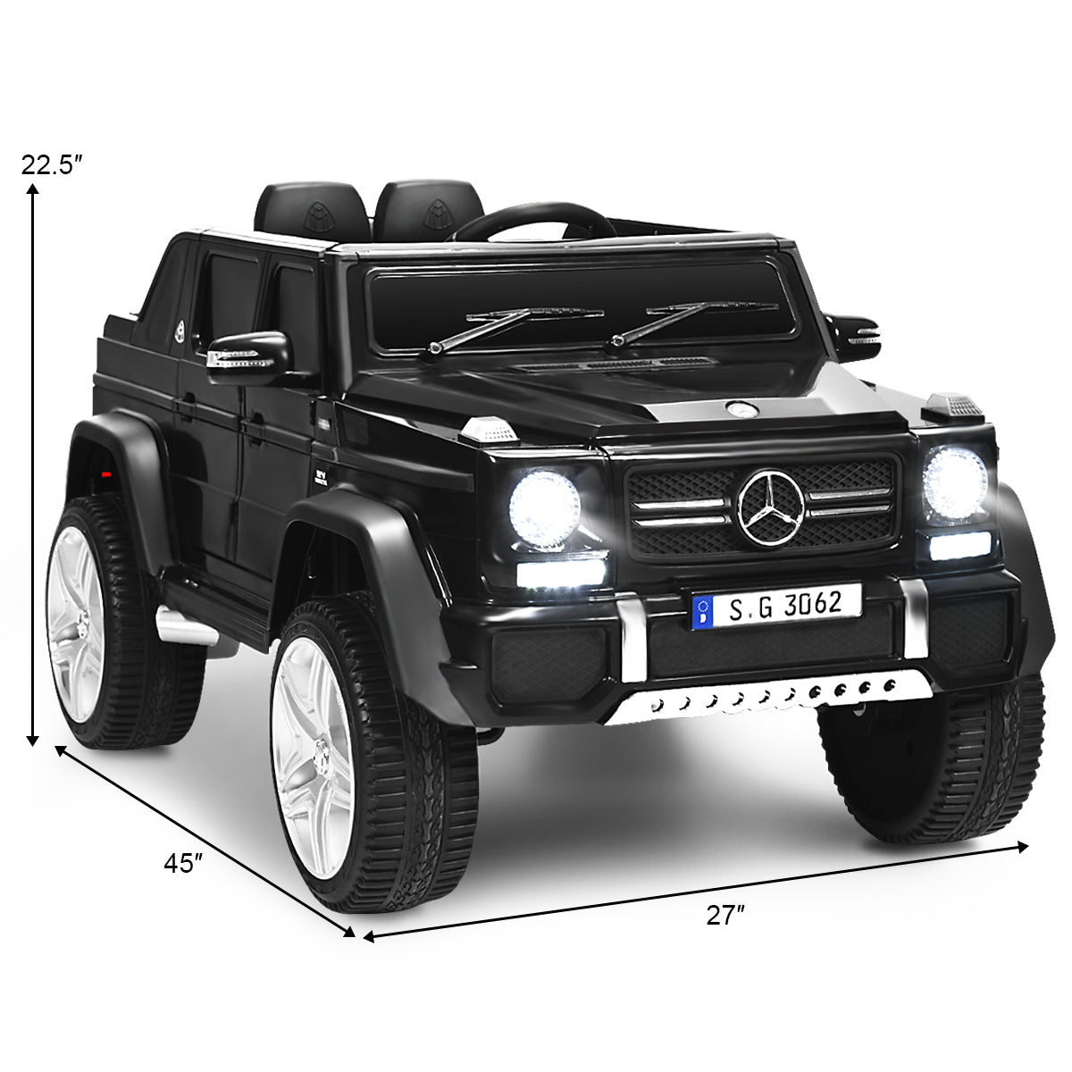 12V Licensed Mercedes-Benz Kids Ride On Car