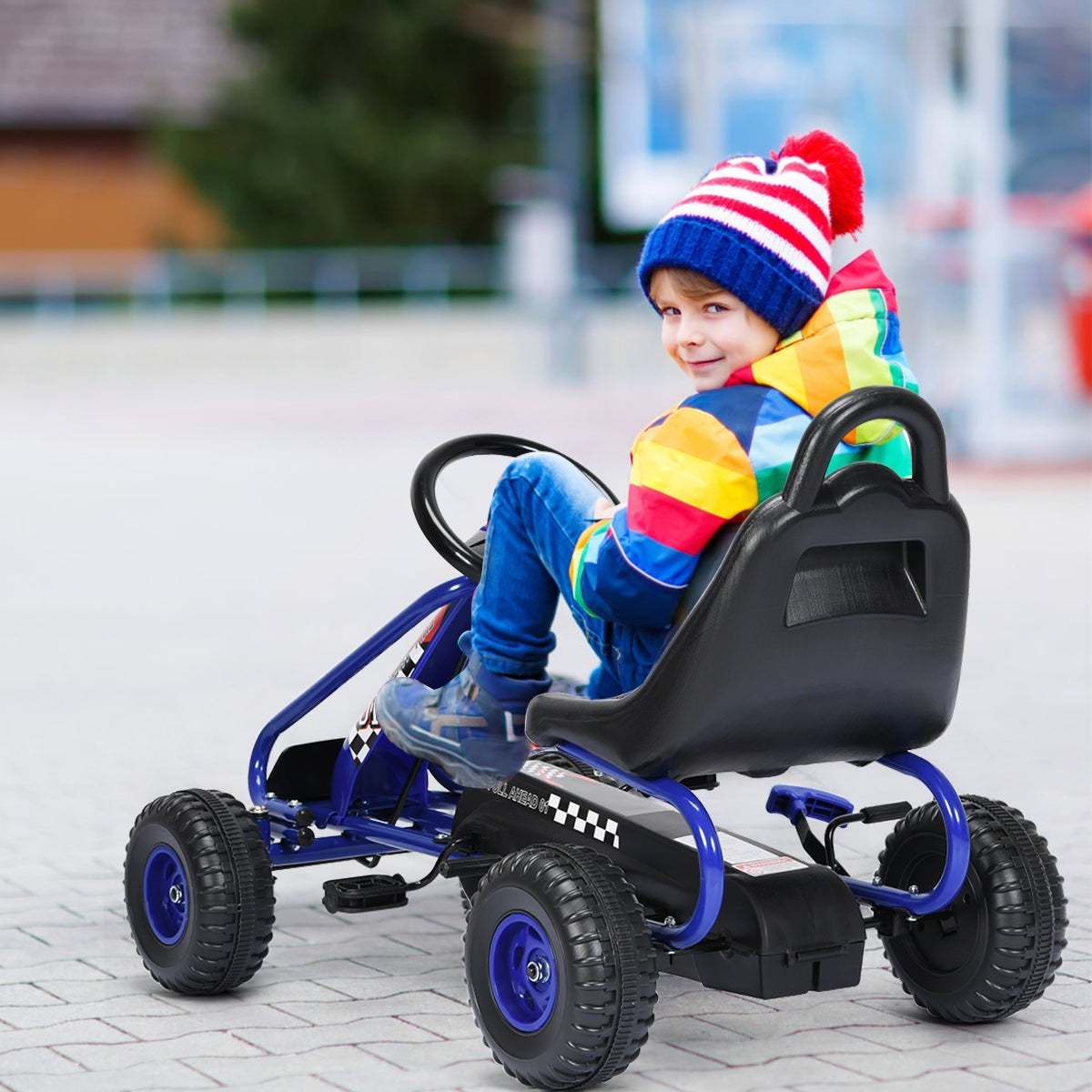 4 Wheel Pedal Powered Ride On