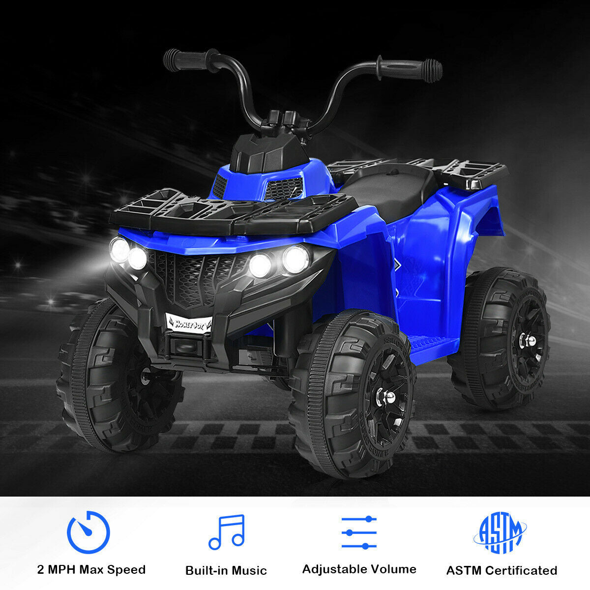 6V Battery Powered Kids Electric Ride on ATV