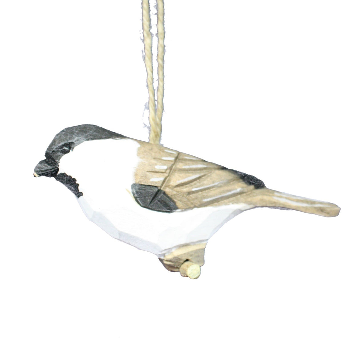 Chickadee 3D Wooden Ornament