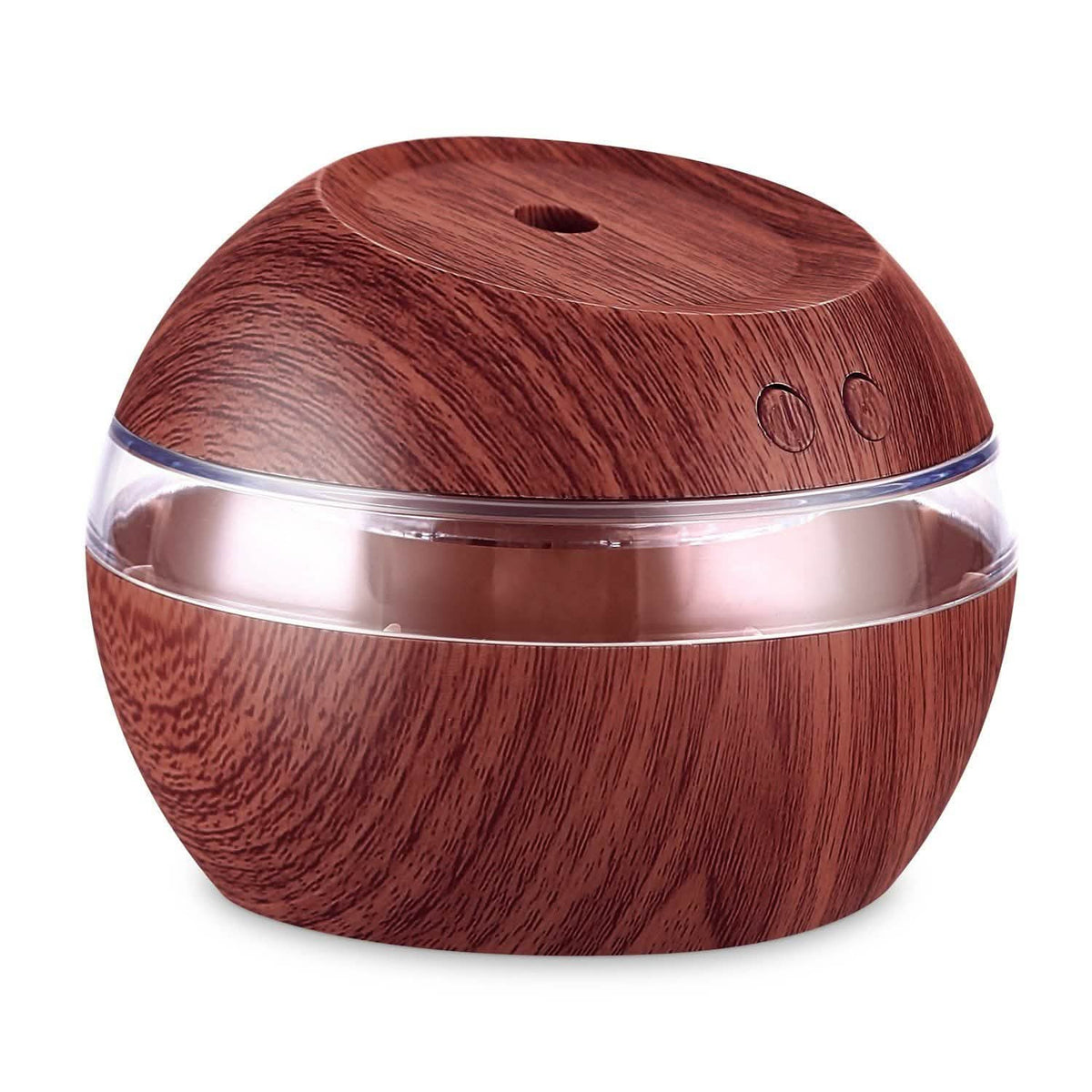 Ultrasonic Aroma Essential Oil Diffuser Wood Grain