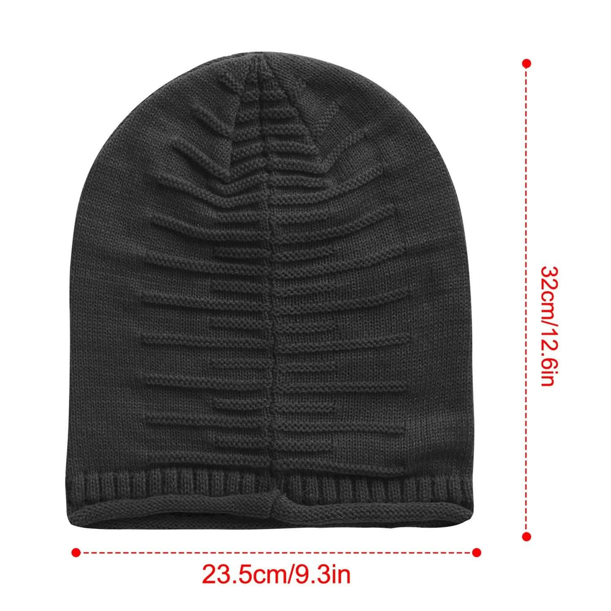 Gorro Unisex de Punto Estilo Holgado