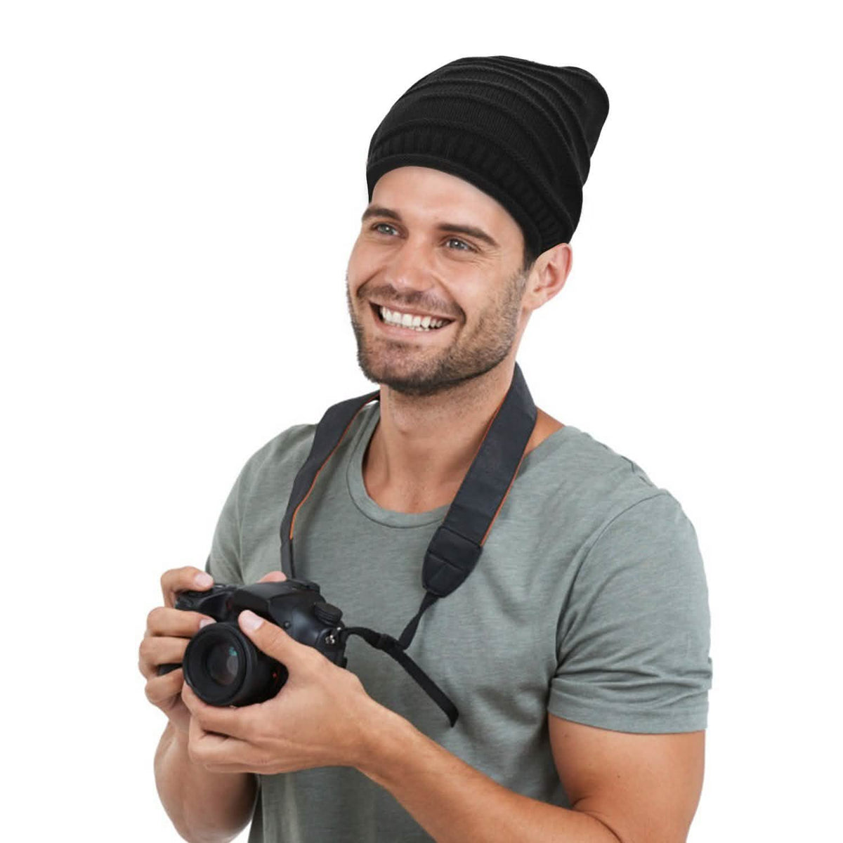 Gorro Unisex de Punto Estilo Holgado