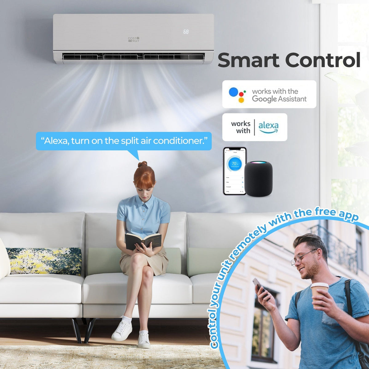 SEERXtreme Series 24000 BTU 25 SEER2 208-230V Mini Split Heat Pump Heating at -15¬∞F WiFi Enabled