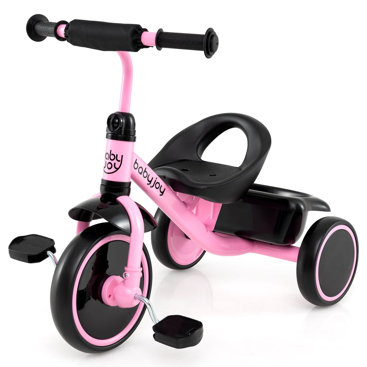 Toddler Tricycle Kids Trike with Adjustable Seat and