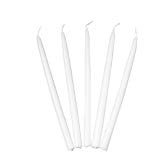 Velas de Janucá blancas