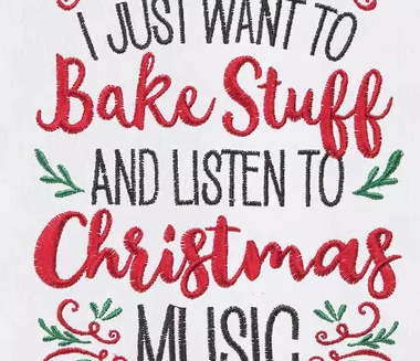 I Want to Bake Stuff - Kitchen Towel