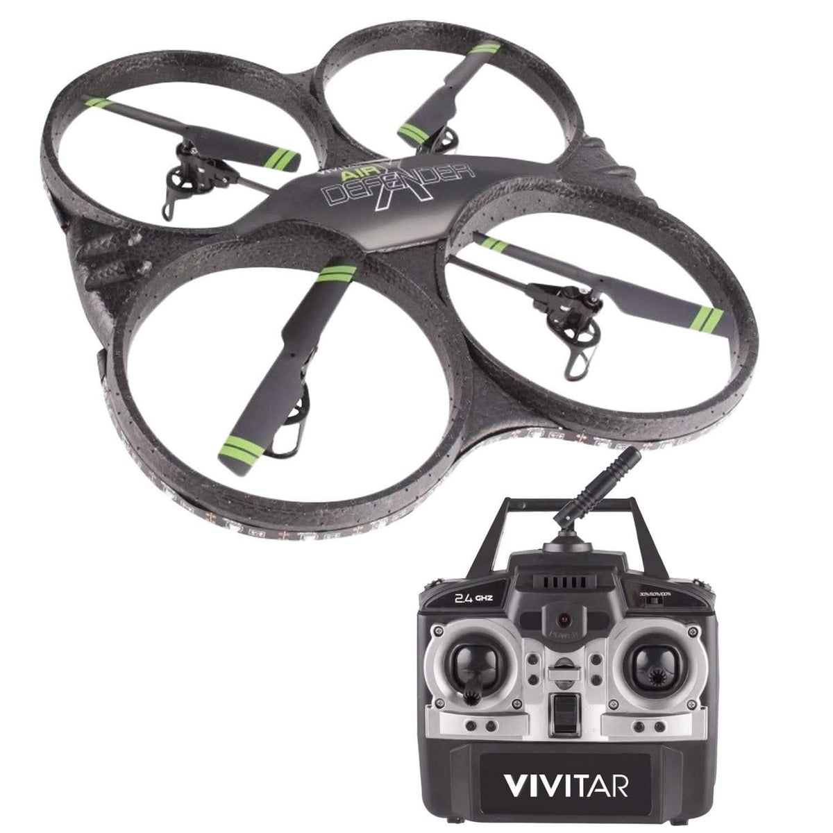 Vivitar DRC-330 Air Defender Quadcopter Camera Drone
