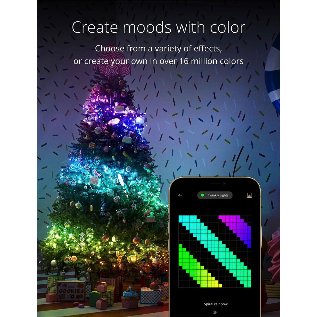 Twinkly 600-Light RGB LED Light Set (Generation II)