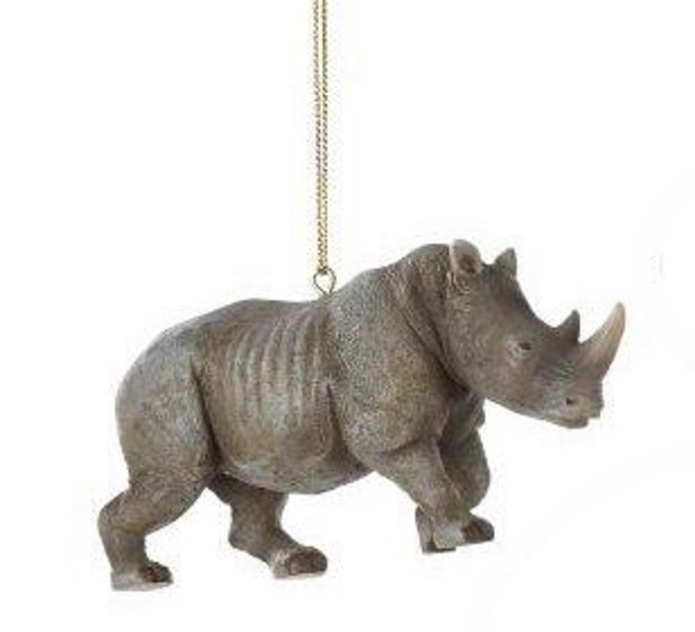 Adorno de animal de safari - Rinoceronte