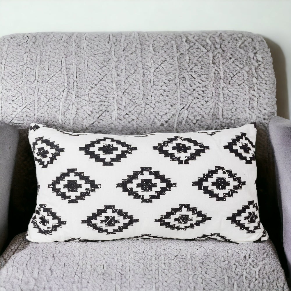 Wild At Heart Double-Sided Canvas Decorative Pillow 22x12 Accent Throw Pillow