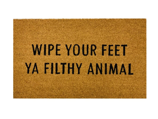 Wipe Your Feet Funny Doormat Outdoor Welcome Mat Quote Rug For Porch