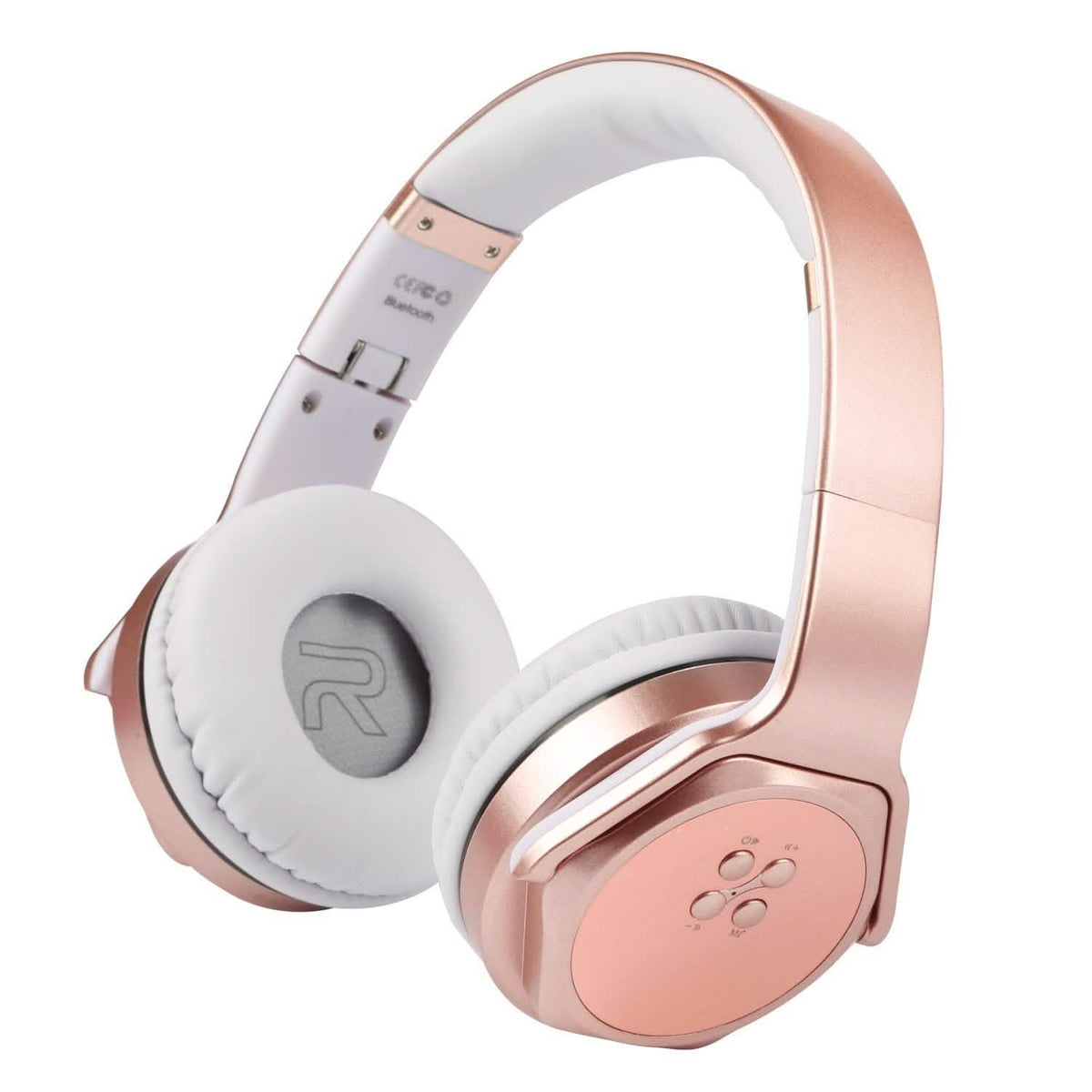 Wireless Foldable Headphones with Built-in Speaker