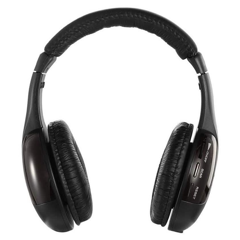 Auriculares RF Inalámbricos HiFi de Diadema