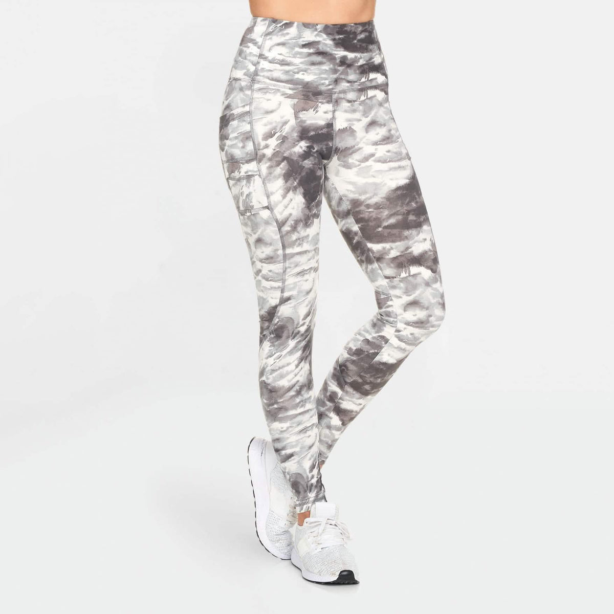 Women's Active High Rise Printed Leggings with Pockets