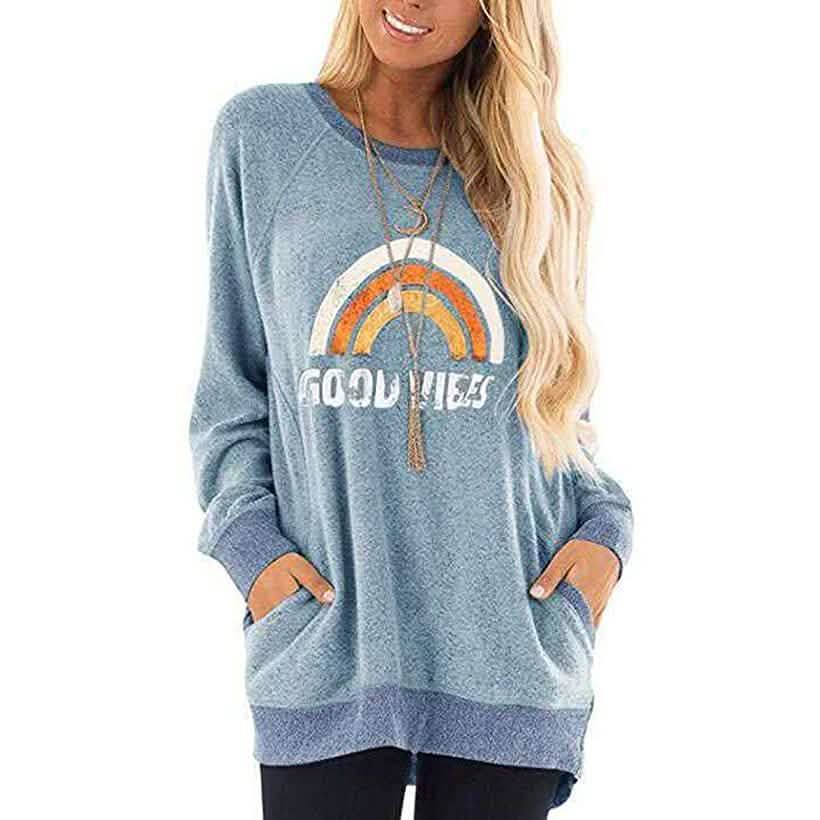 Sudadera de mujer talla grande tipo túnica
