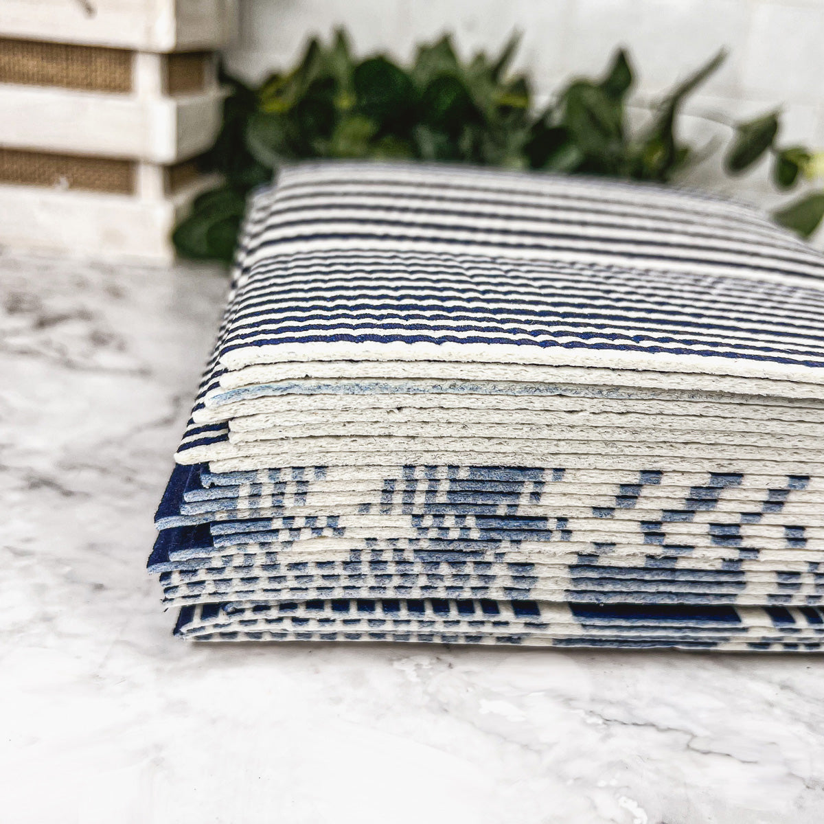 Yacht Club Biodegradable Kitchen Cloth 70% Cellulose 30% Cotton Reusable