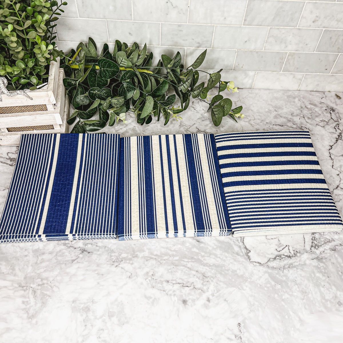 Yacht Club Biodegradable Kitchen Cloth 70% Cellulose 30% Cotton Reusable