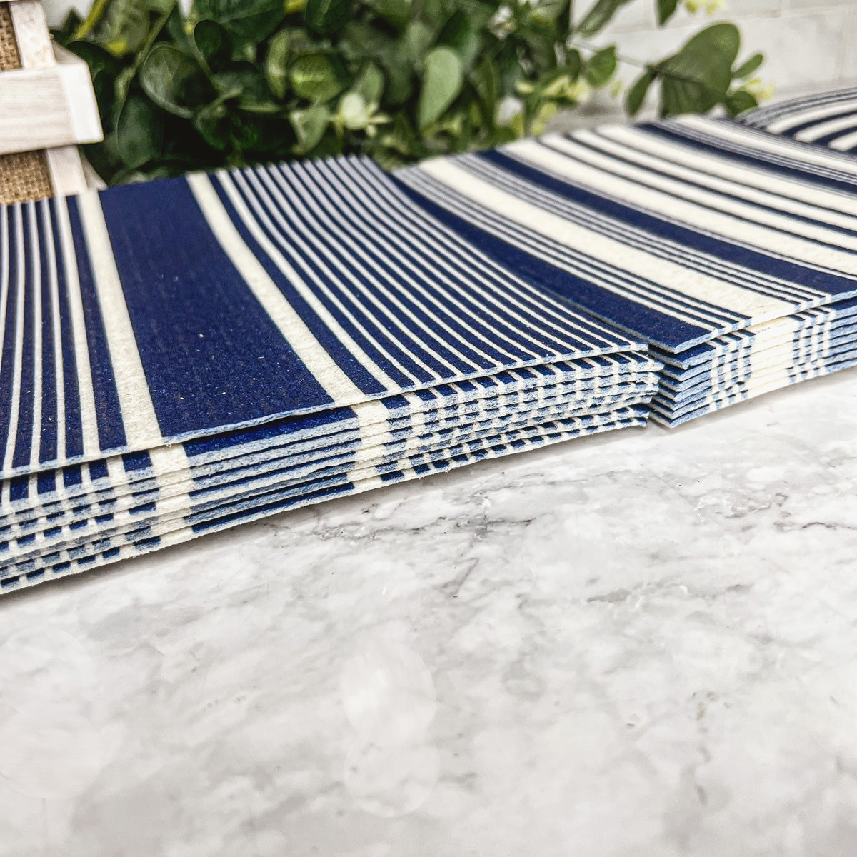 Yacht Club Biodegradable Kitchen Cloth 70% Cellulose 30% Cotton Reusable