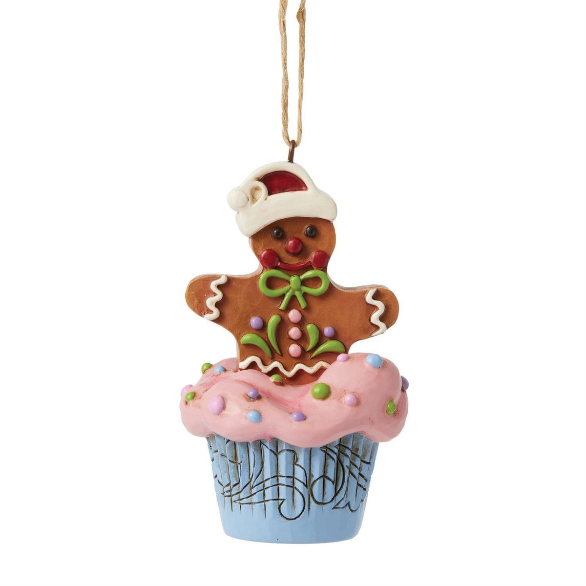 Gingerbread Cupcake Ornament