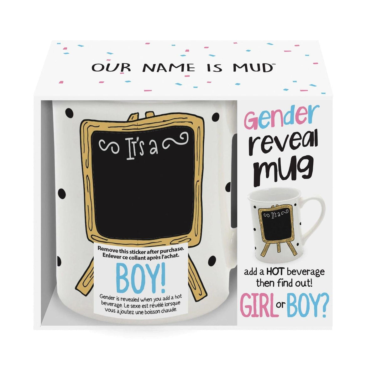 Gender Reveal Heat Mug - It's a Boy