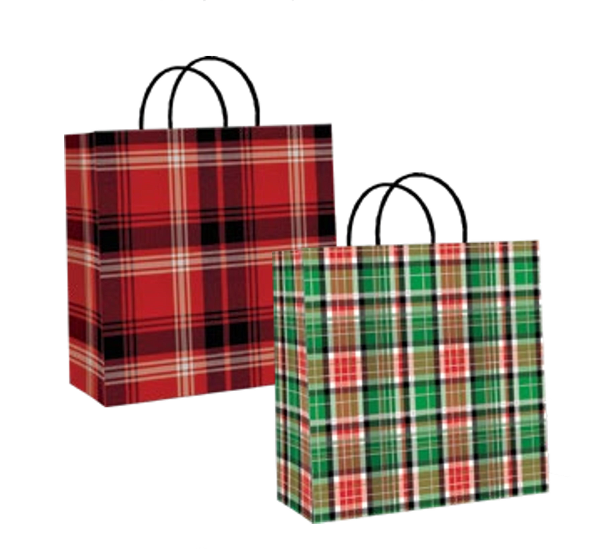 2 Pack Large Kraft Gift Bags -