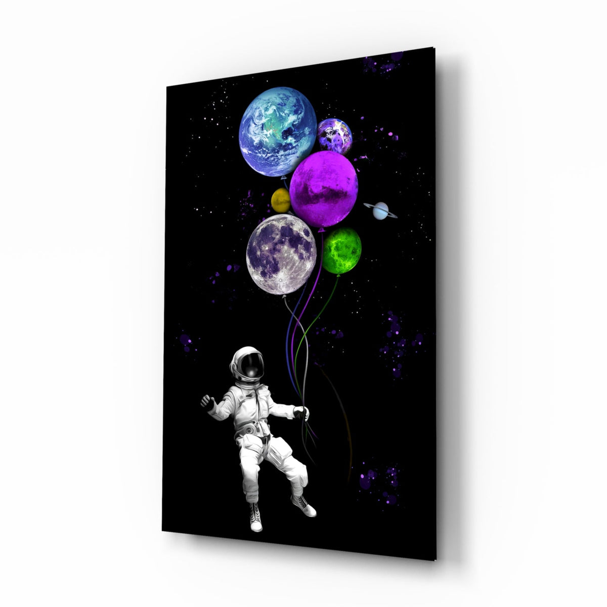Baloonets Glass Wall Art