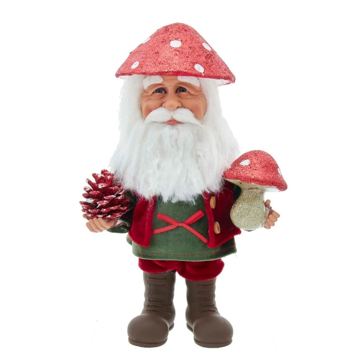 Adorno de mesa de gnomo de Santa Claus